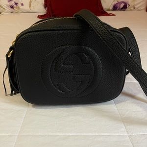 Brand new black cross body purse